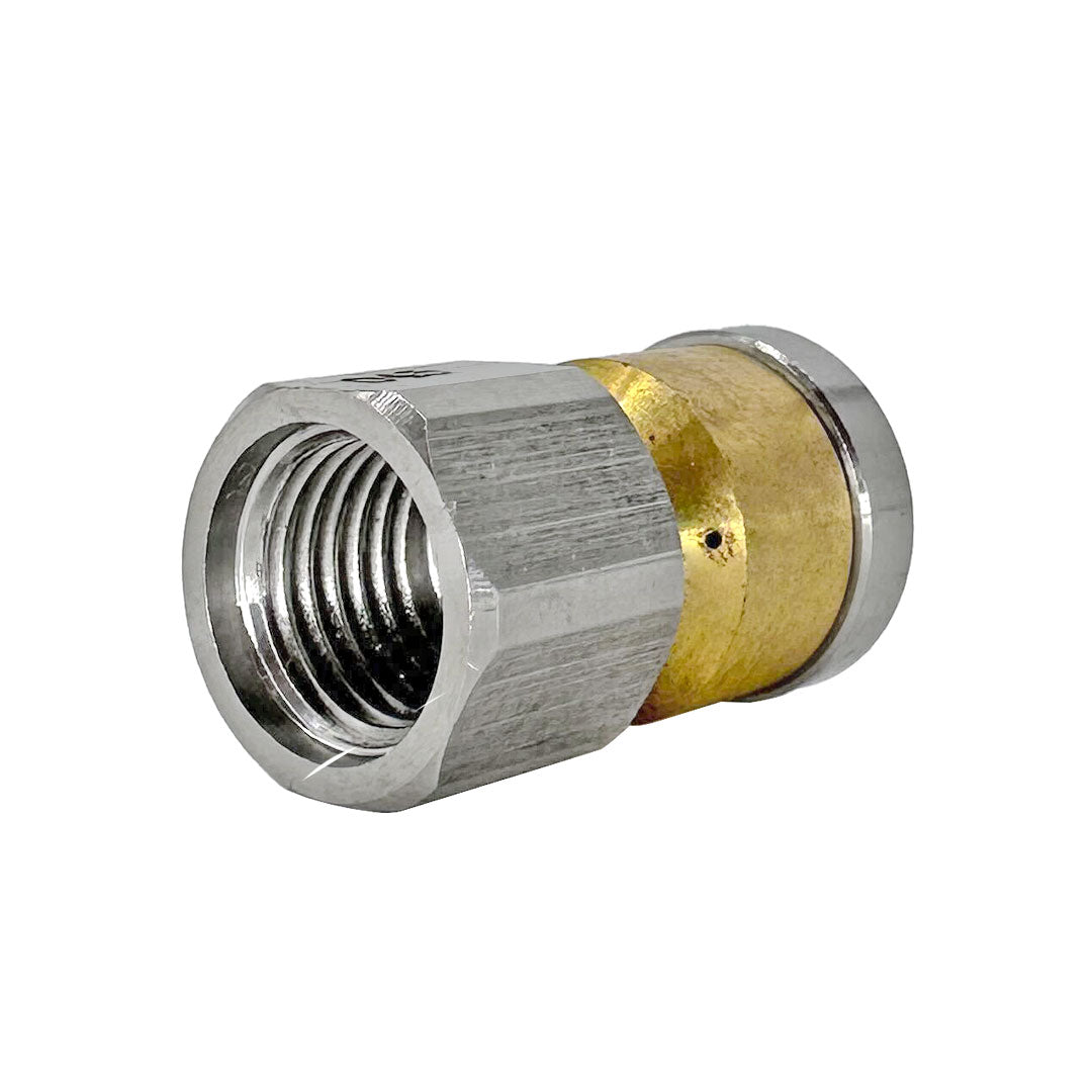 Spinning Jetting Nozzle for Drain and Sewer Cleaning with Pressure Washers upto 4000psi (1/4" NPT) 045 Jet size.