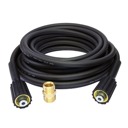 25 Foot (1/4") High Pressure Hose - M22 - Replacement / Extension with coupling to extend