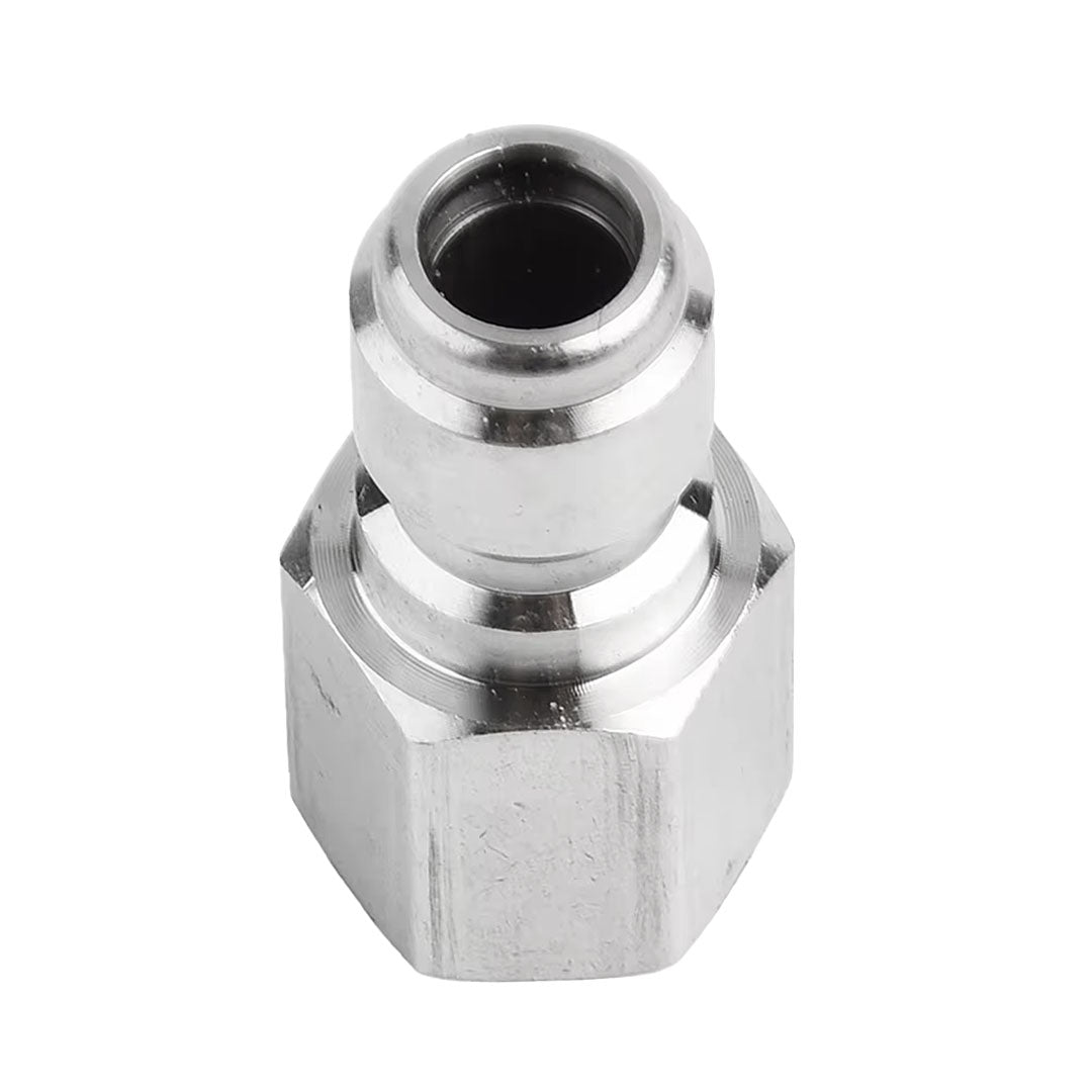 1/4" Female NPT Screw Thread to Quick Connect 1/4" Male, extend lance of your pressure washer with this coupling