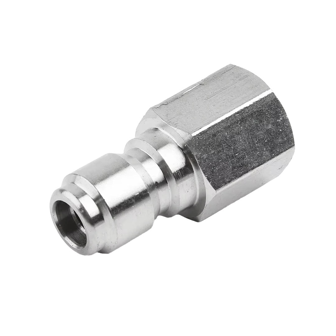 1/4" Female NPT Screw Thread to Quick Connect 1/4" Male, extend lance of your pressure washer with this coupling