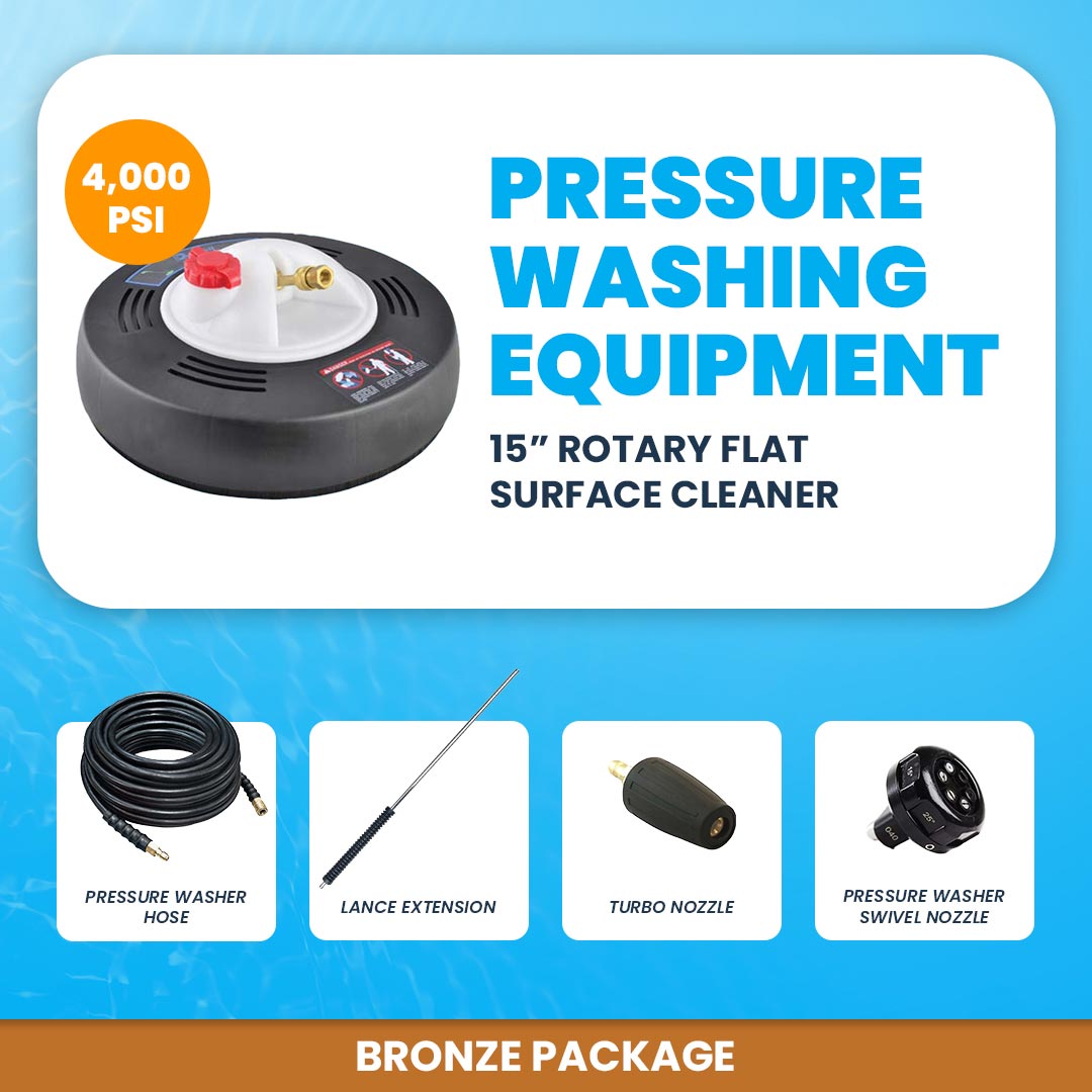 Starter Pressure Washing and Driveway Cleaning Business Start-up Package