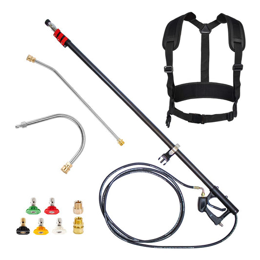 18ft Carbon Telescopic Lance Kit for Pressure Washers