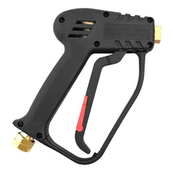 Heavy Duty Pressure Trigger Gun, 4000 psi, 3/8 inch NPT female inlet, 1/4 inch NPT female outlet.