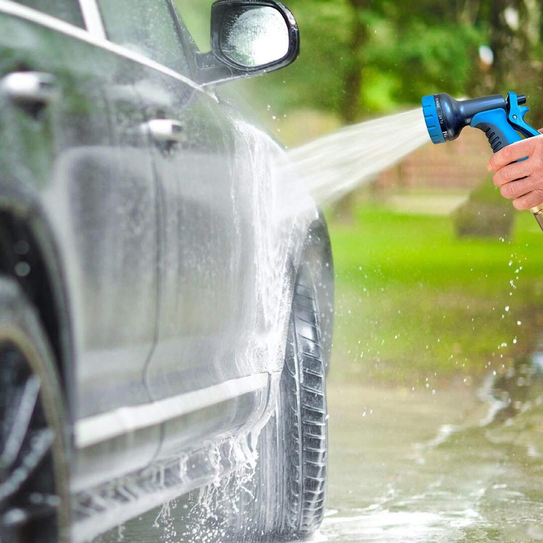 Adjustable Spray Gun and Expanding Water Hose