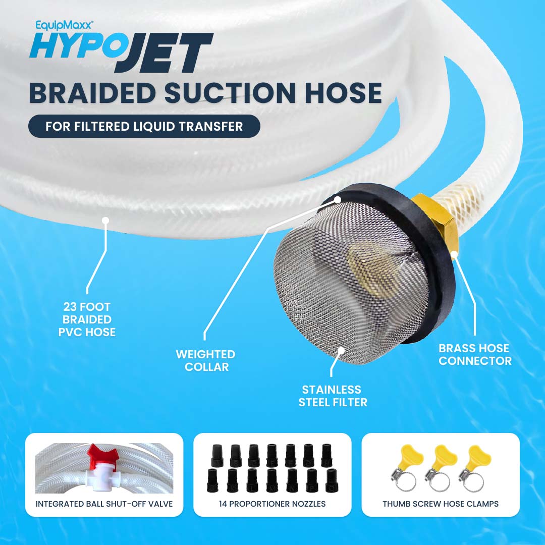 HypoJet Softwash Chemical Injector with M5 Nozzle