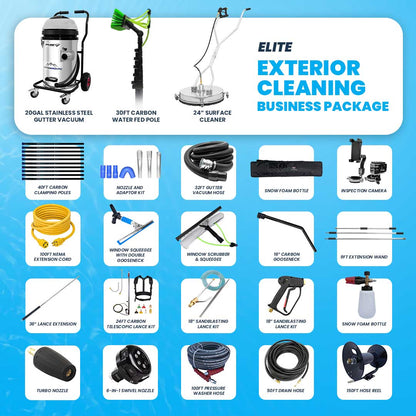 Elite Commercial Exterior Cleaning Business Start-up Package