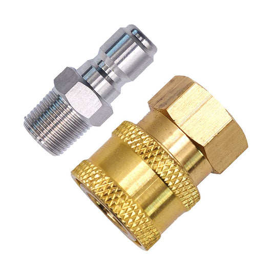 Kit 1/4" Male to Female Quick Connector