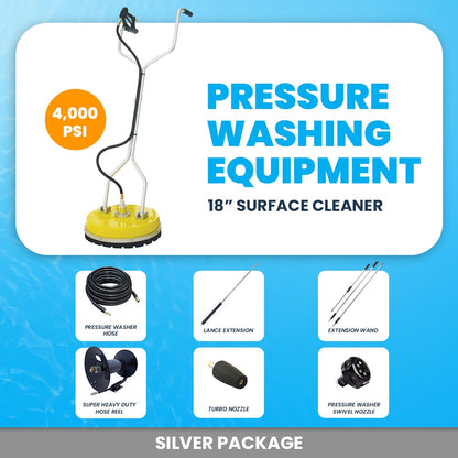 Silver Pressure Washing and Driveway Cleaning Business Start-up Accessories Package