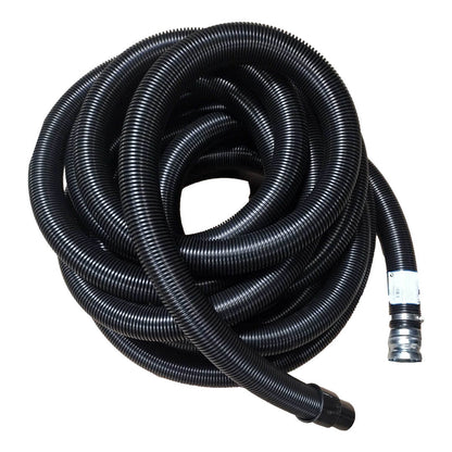 50 foot vacuum hose with inlet and cuff for the Cyclone 2400 and 3600 Gutter Vacuum