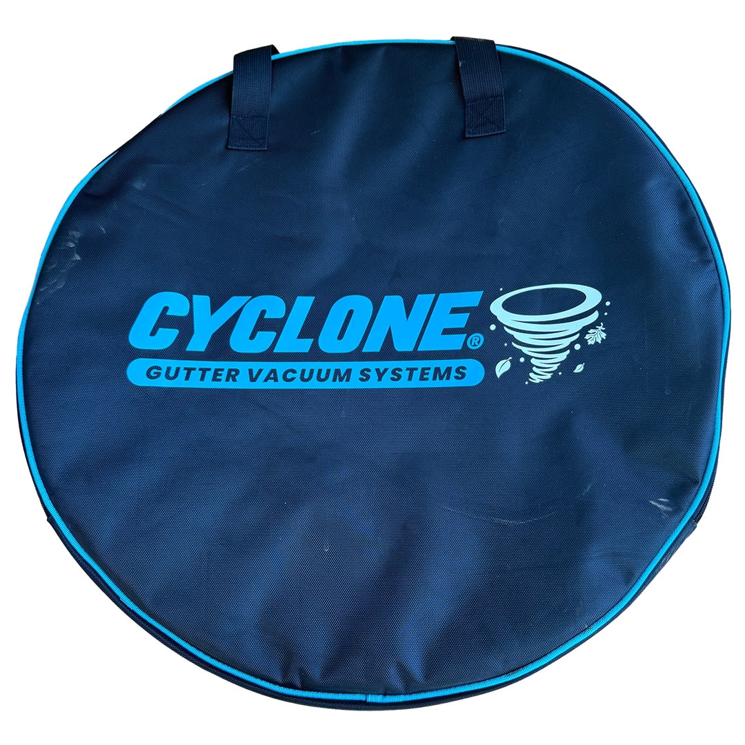 Hose Carry and Storage Bag for Cyclone Vacuum Gutter Hose