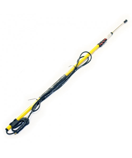 18' Giraffe Telescoping Lance for Pressure Washer, Extendable, 3 sections, up to 4000 psi, 8 GPM